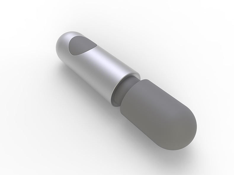 Super mini silikoninis moteriškas masažuoklis vibratorius - 3