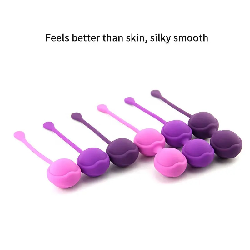 Smart Vaginal Ball Vibrator Kegel Balls Ben Wa Ball Vagina Tighten Sex Toys - 2 
