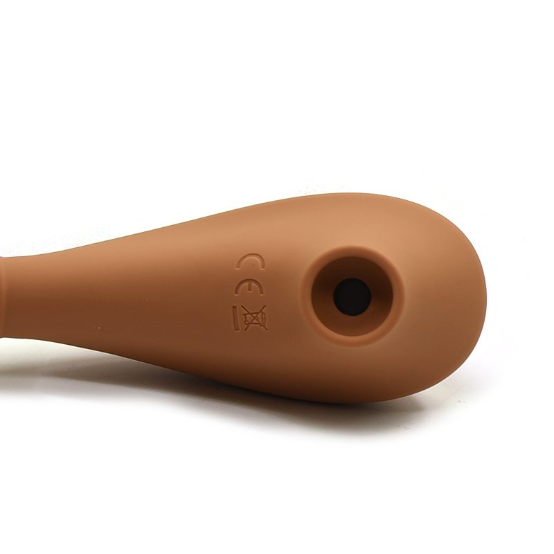 Qadınlar üçün uzun quyruqlu güclü motor zərif rəngli çoxölçülü stimullaşdırıcı klitori yüksək suya davamlı emiş vibrator - 5 