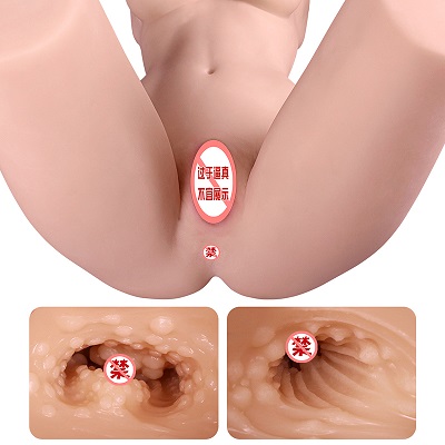 China pocket realistic pussy affordable soft butt round half body dolls for men - 3