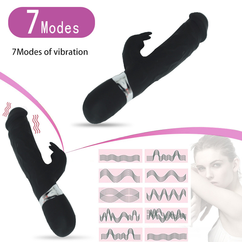 Klitorio stimuliatorius G taško triušio vibratoriai moterims - 2