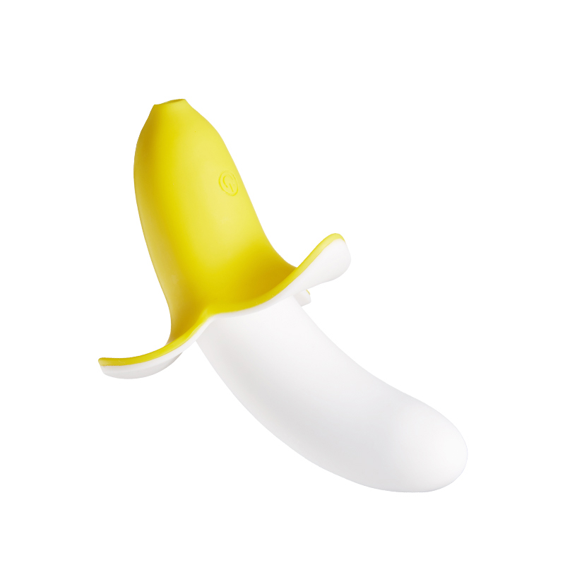 Banana G-spota spreagthach clitoris massager vibrator