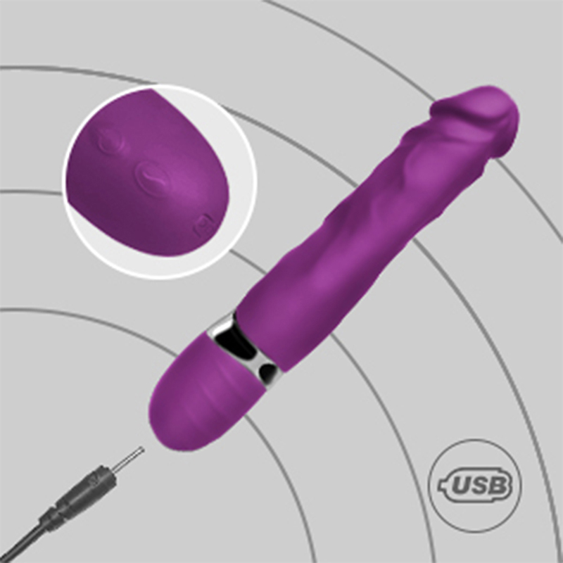Qadınlar üçün Dildo Vibrator Klitorisin Stimulyasiyası - 1 