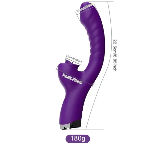 Vibratoare 2 în 1 pentru linge de limbă pentru clitoris pentru femei