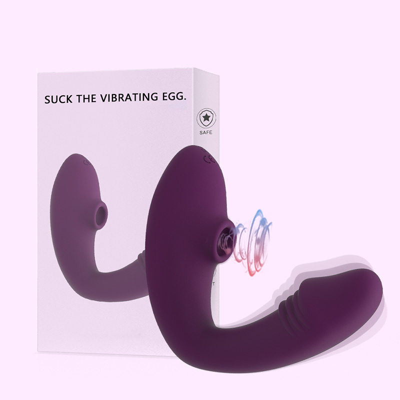 Sucking Dildo Vibrator Nipple Clitoris Stimulator - 0