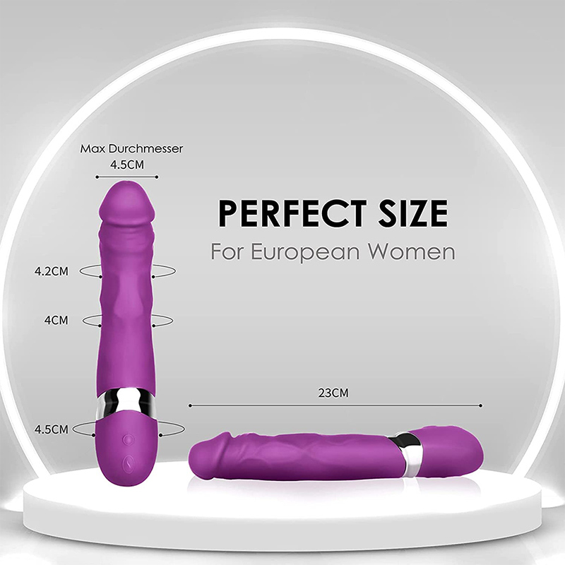 Realistic Dildo Vibrator Clitoris Stimulation Artificial Penis For Women - 2 