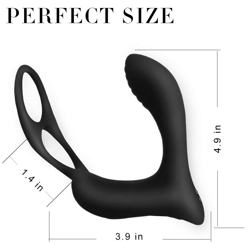 3 In 1 Wireless Remote Control Prostate Massager For Men - 4 