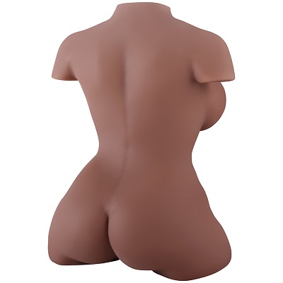 Фитнес богиња браон кожа велика груди заобљено тело полу одрасла лутка за мушкарце - 0 