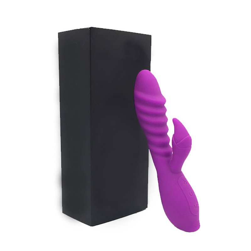 Triušiams saugus silicio Pažangus šildantis klitorio masažuoklis vibratorius moterims - 1 