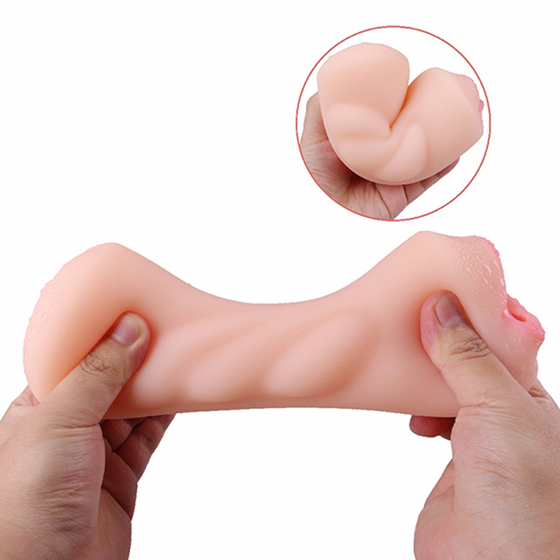 Realistic mouth pocket cat oral M masturbation adult sex toy made of TPE material - 2