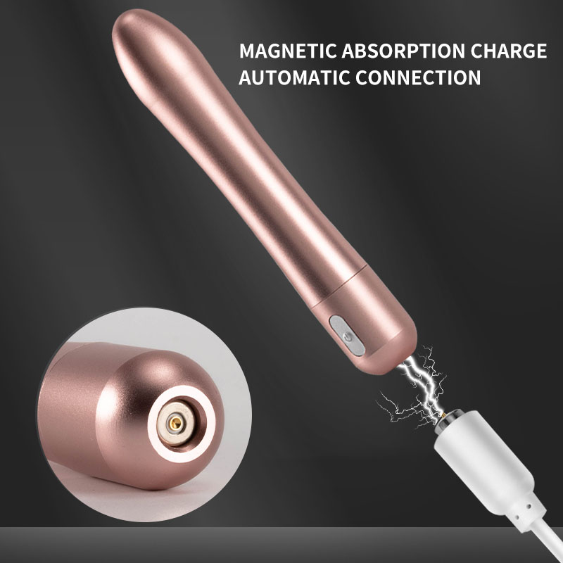 Vibrating Bullet Metal Vaginal Vibrator Women Clitoris G-spot Stimulator - 3 