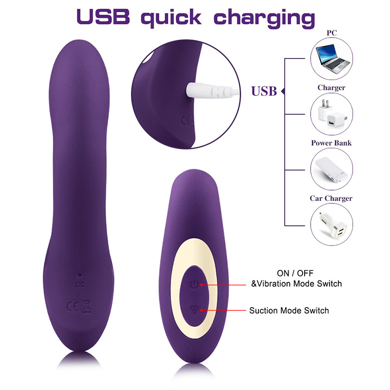 Clitoral Sucking Vibrator Sex Toy For Women - 2 