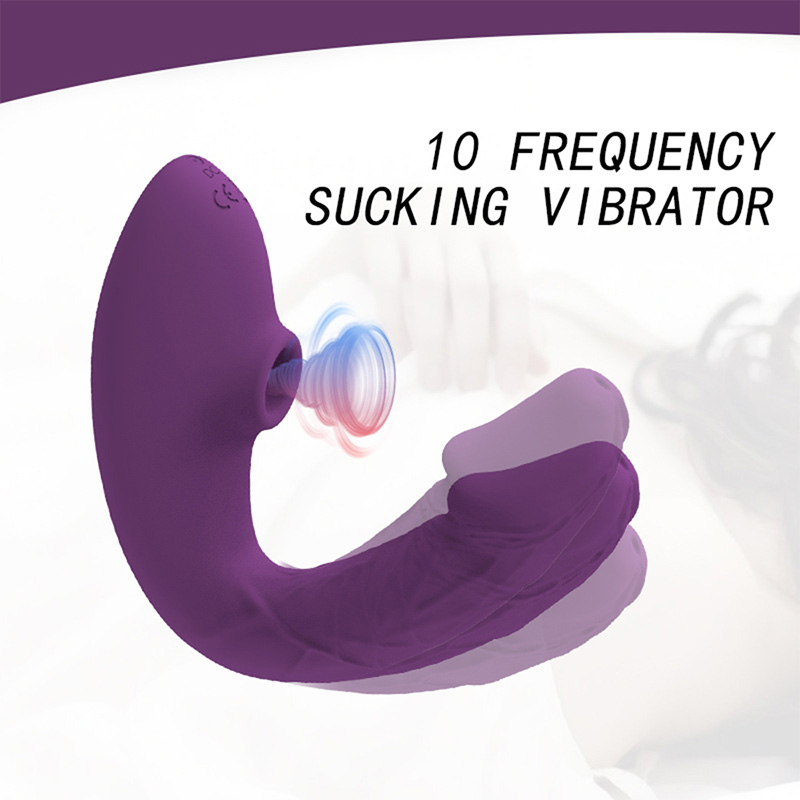 Clitoris Stimulator Sucking Dildo Vibrator - 2