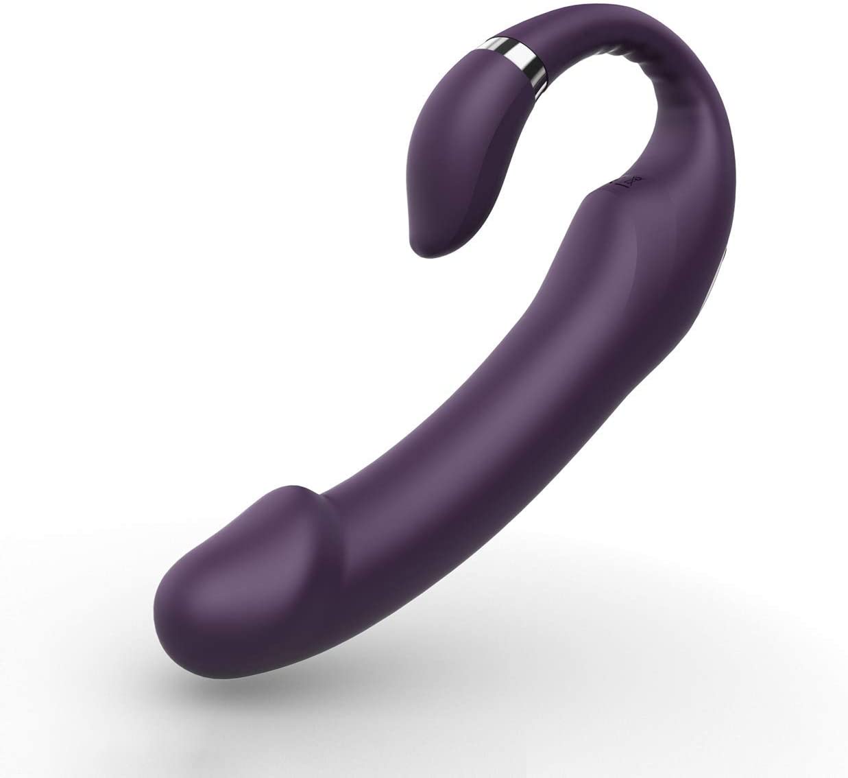C type G-spot stimulating clitoris finger sex vibrator - 2 
