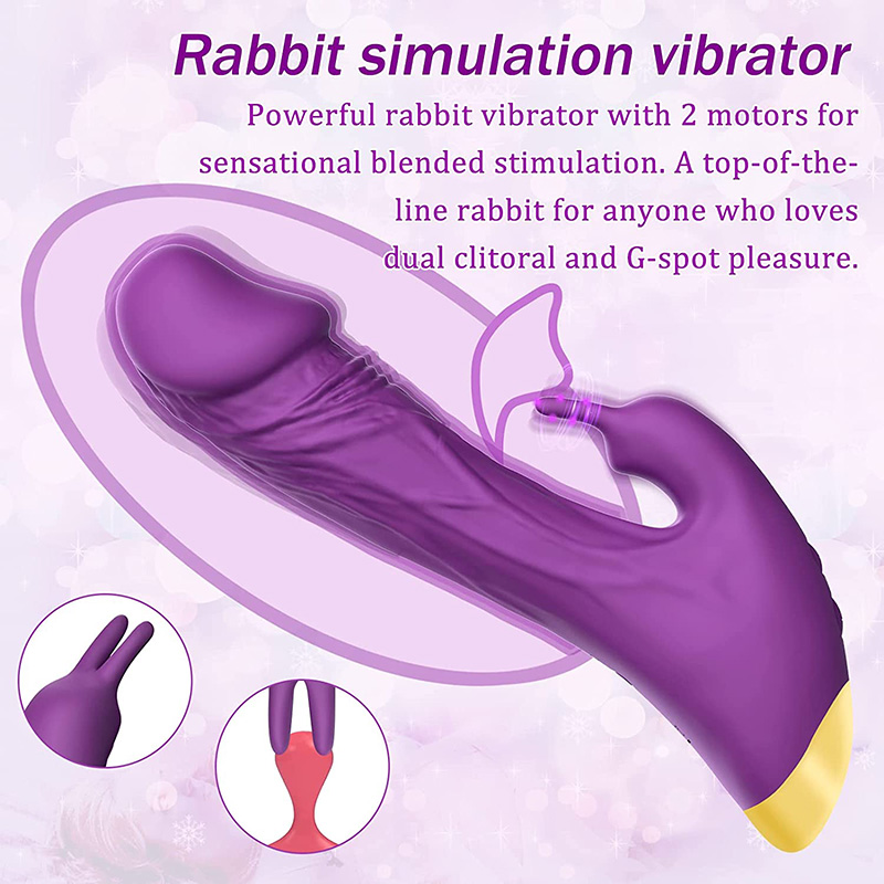 G-spot Rabbit Vibrators Clitoris Stimulator Dildos - 2 