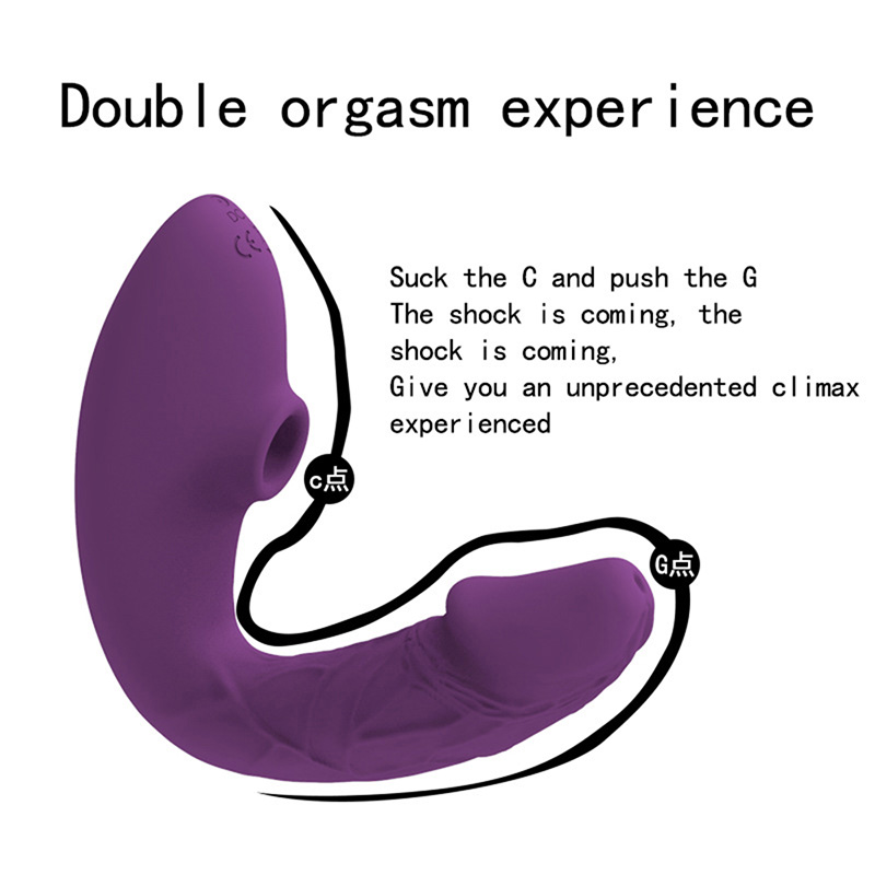 Clitoris Stimulator Sucking Dildo Vibrator - 3