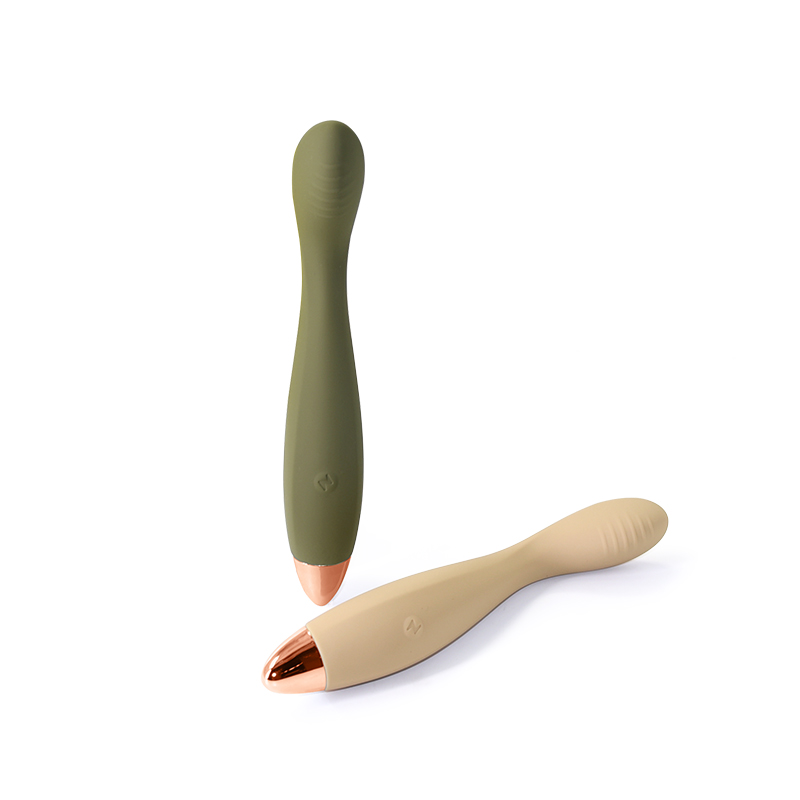 Female customize G spot bean sprouts stick vibrator Sex Toy for women - 2