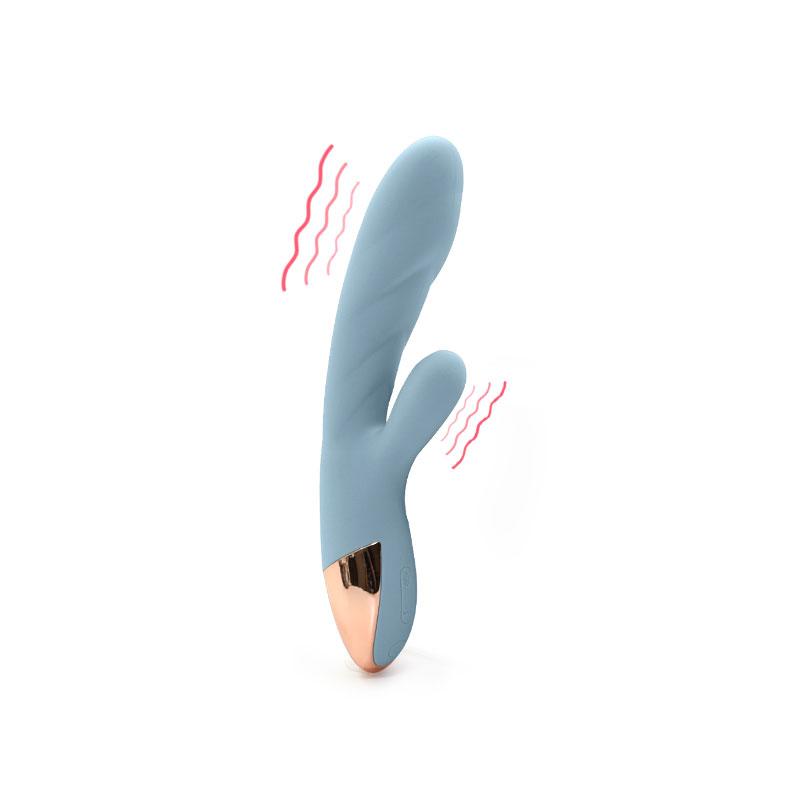 Female solid color elegant safe material wholesale OEM &ODM sex toy online rabbit vibrator. - 3