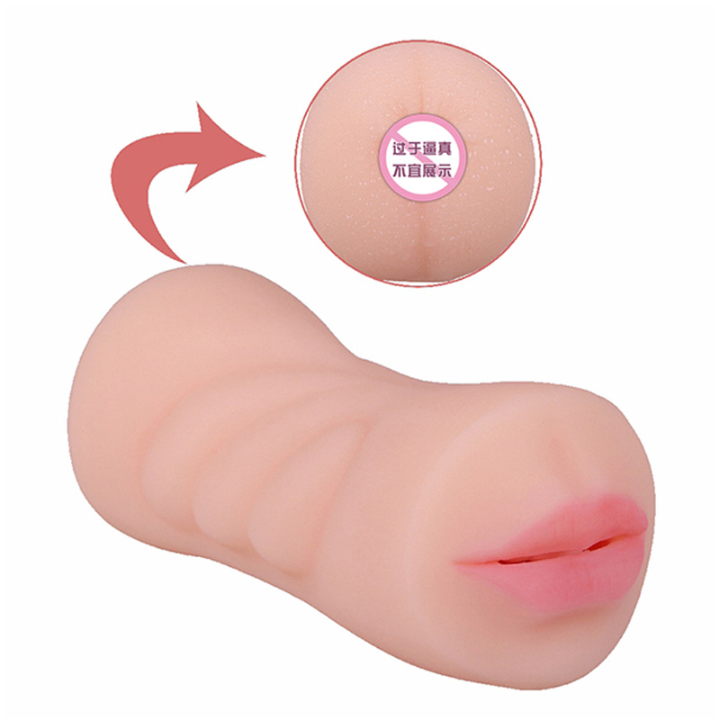 TPE materialından hazırlanmış realistik ağız cib pişiyi oral M masturbasiya üçün böyüklər üçün seks oyuncağı - 6 