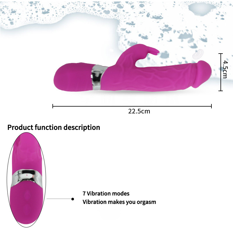 Qadınlar üçün Klitoris Stimulyatoru G-spot Dovşan Vibratorları - 1