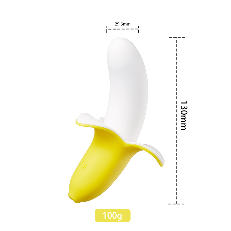 Banana G-spota spreagthach clitoris massager vibrator - 5 
