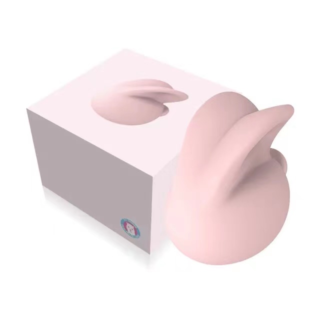 Rabbit mini vibratorius, nešiojamas minkštas silikoninis vibratorius - 1 