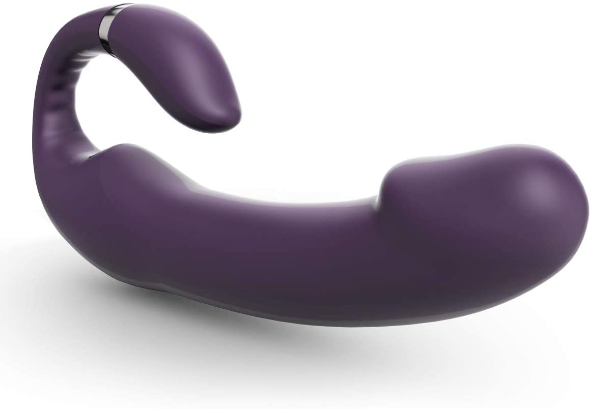 Seks vibrator s prstom tipa C, ki stimulira klitoris