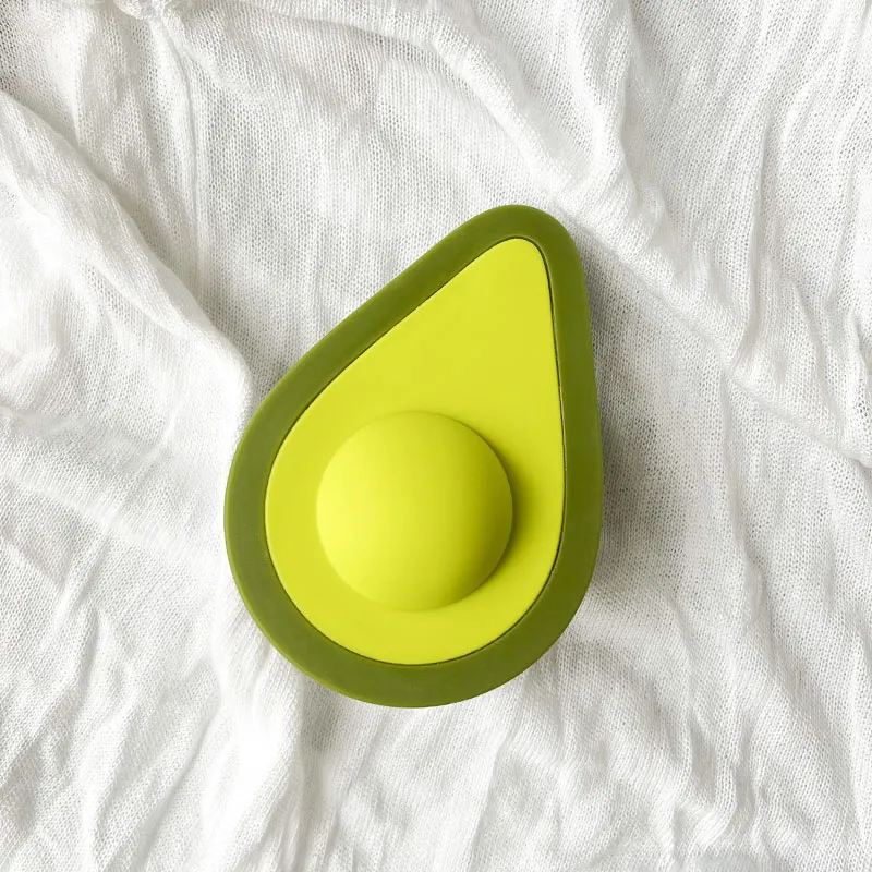 China sex toy Factory high quality affordable green elegant color avocado  female strong motor egg vibrator for women.