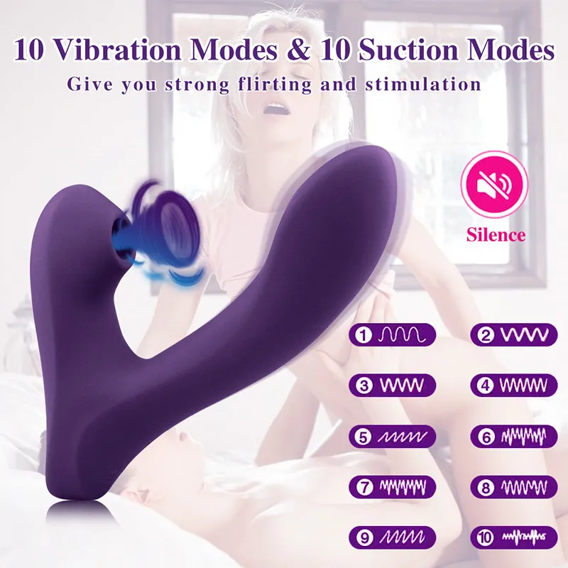 Clitoral Sucking Vibrator Seksilelu naisille