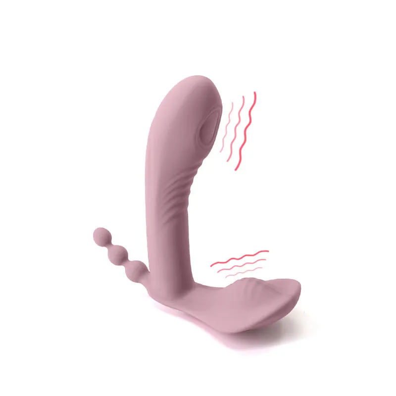 Ábhar comhlacht sábháilte ildaite vibrator anal silicone den chaighdeán is airde do mhná agus d'fhir