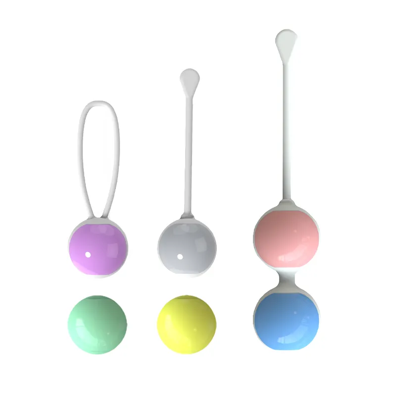 Macarons Massager Vaginal Tight Kegel Liathróidí