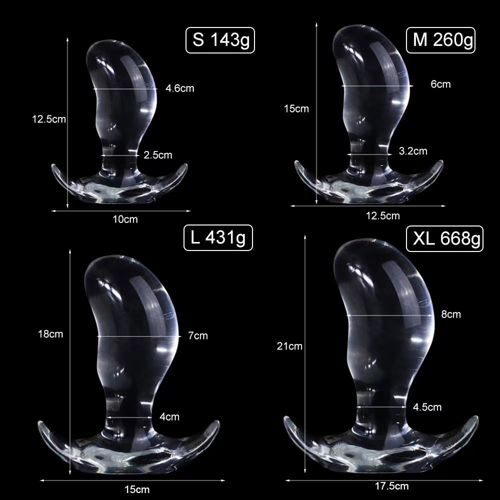 Mango Big size Safe Soft TPE material anal butt plug adult sex toy for women - 2