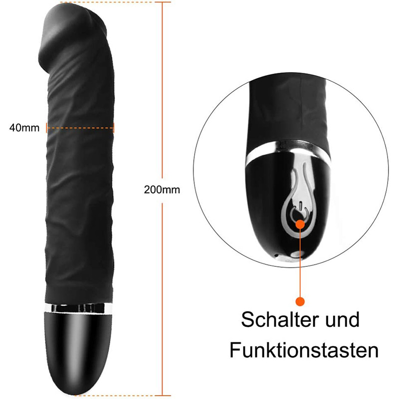 Sex toys Adult supplier Rechargeable realistic Dildo Vibrator - 1