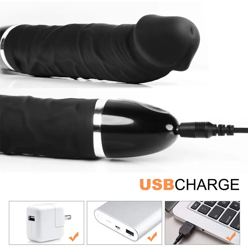 Vibrator Dildo Rechargeable