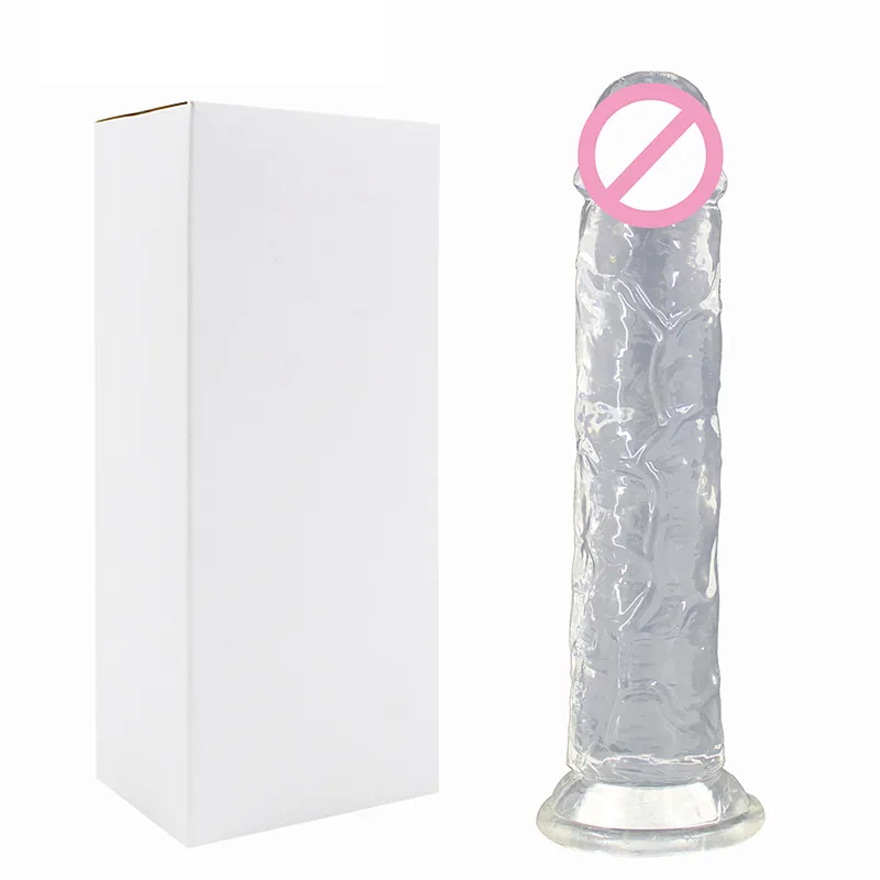 Sex Toys For Women Female Masturbator Huge Dildos With Suction Cup Transparent Skin Feeling Realistic Dildo