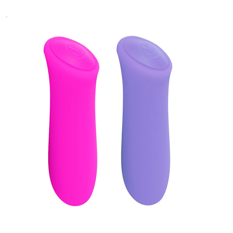 Women adult sex toys Silicon Bullet Vibe finger vibrator - 4