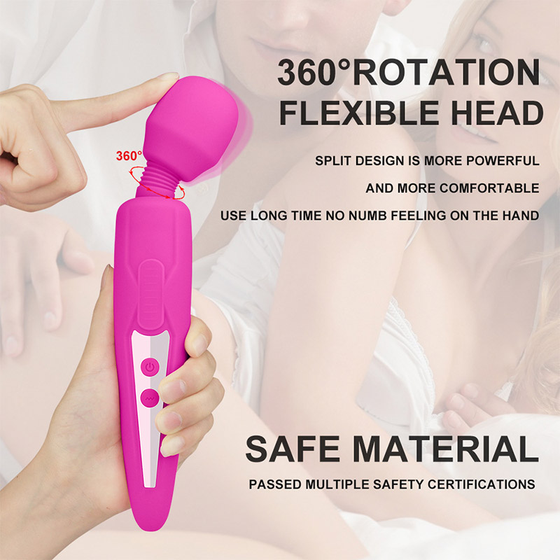 Wand Rechargeable Extra Powerful Cordless Vibrator for women