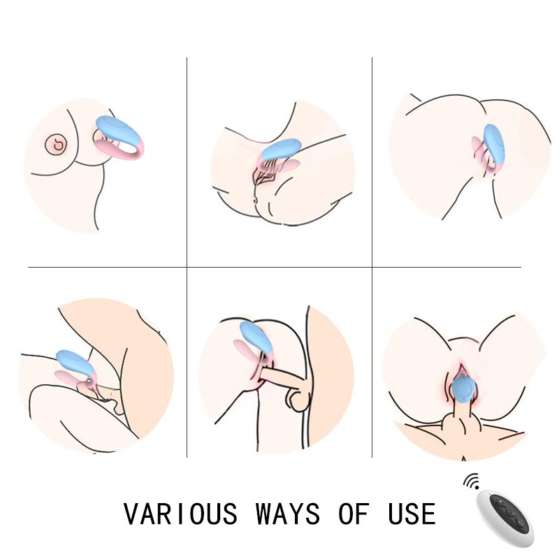 Inchaite Cianrialú Triple Vagina Stimulator Vibrator Do Lánúin - 2 