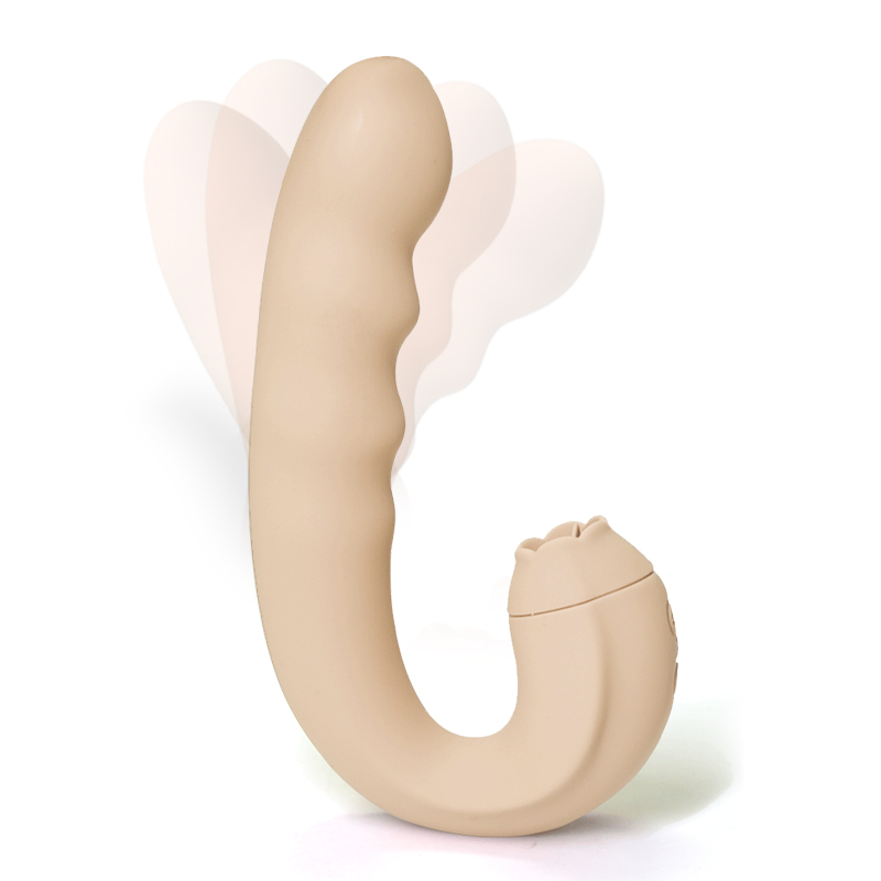 Vibratore con lingua rotante per donna Sucker Potente ventosa per clitoride Punto G Leccatrice per clitoride Succhiatrice sessuale Cerchio intorno al vibratore