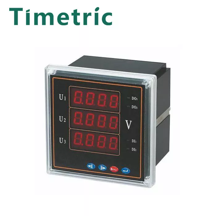 AC driefasige combinatie elektrische meter