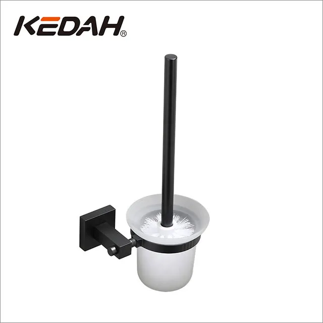 Square Aluminum Toilet Brush Holder