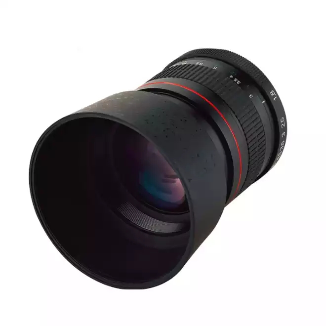 85mm fixed focus portrait lens