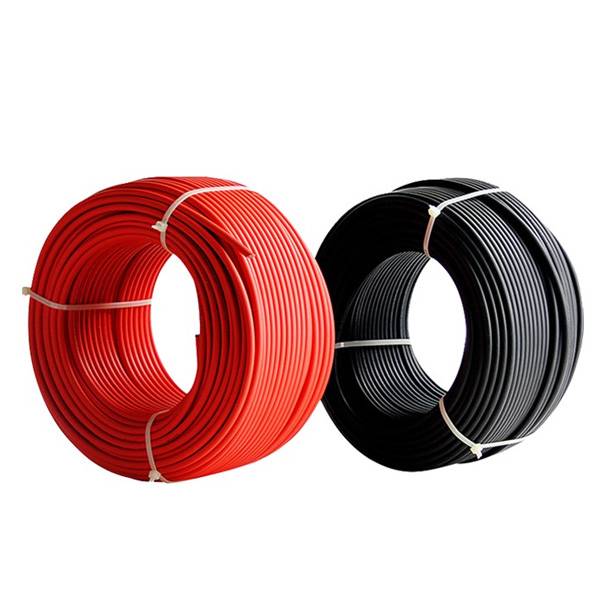 Single Core Or Twin Core Dc Photovoltaic Copper Wire For Solar Energy System