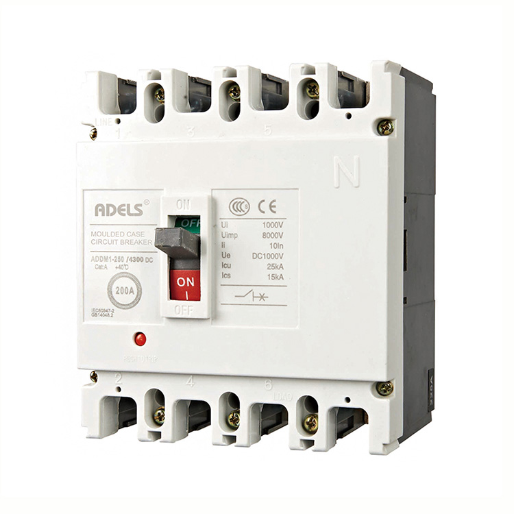 Rated Current Up To 630a 1000v Pv Dc Moulded Case Circuit Breaker