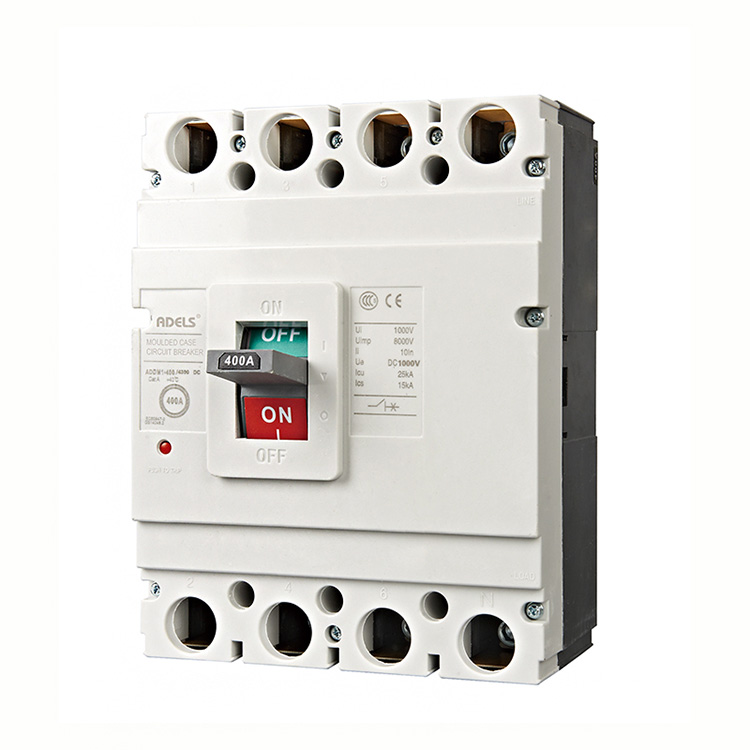 Taksita Nuna Ĝis 630a 1000v Pv Dc Molded Case Circuit Breaker