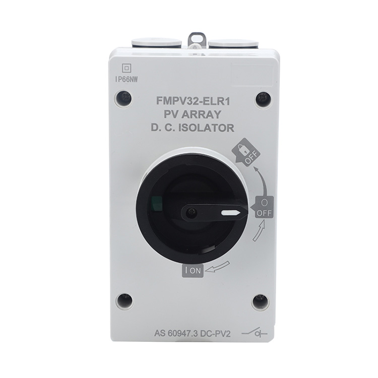 Ip66 Dc Waterproof Isolator Switch Miaraka amin'ny Air Valve