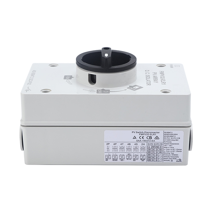 Ip66 Dc Waterproof Isolator Switch With Air Valve