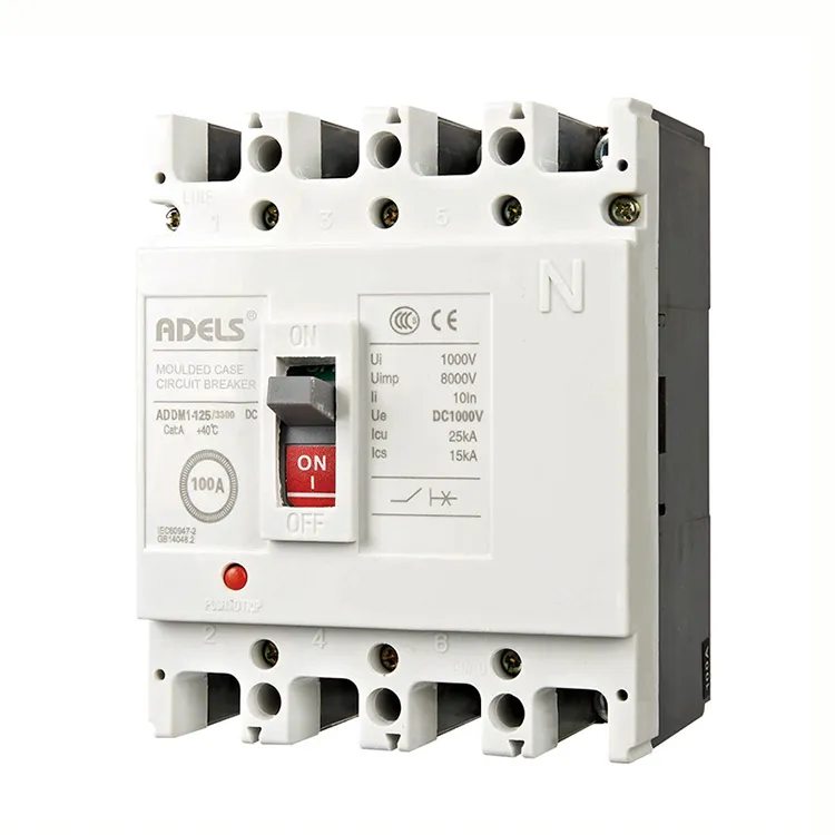 Rated Current Up To 630a 1000v Pv Dc Moulded Case Circuit Breaker