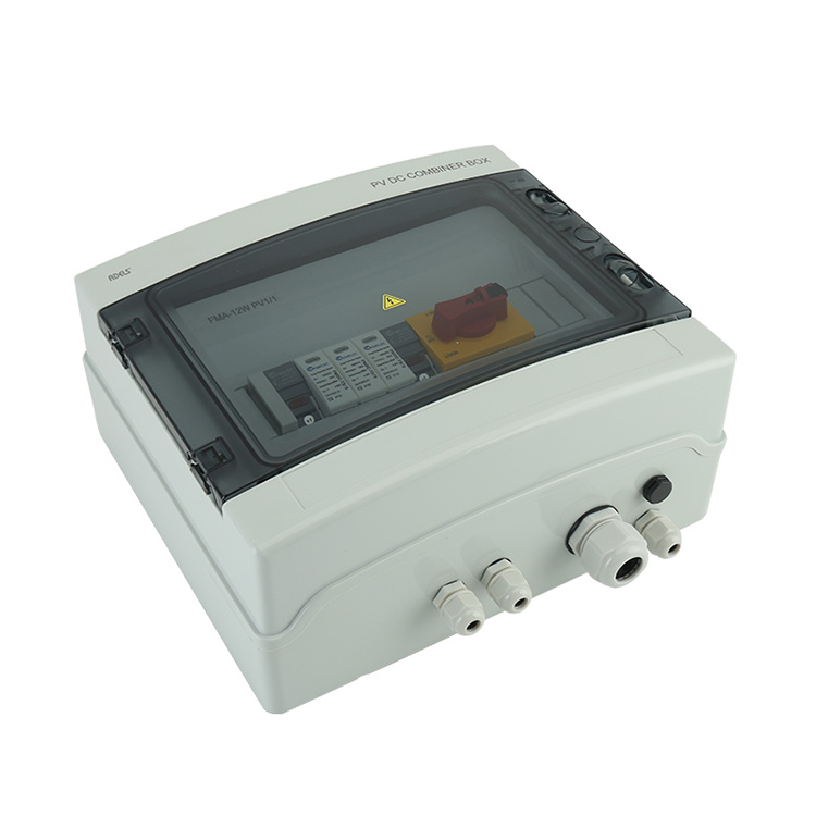 IP66 Plastic Solar Combiner Box 1 ໃນ 1 ອອກ