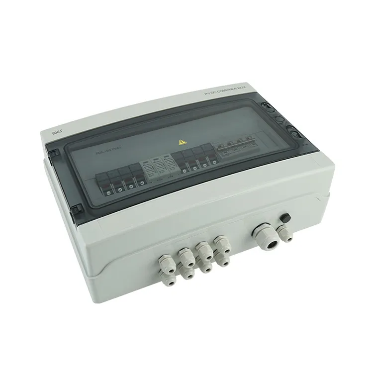 IP66 Solar DC Combiner Box 4 சரம் உள்ளீடு 1 சரம் வெளியீடு